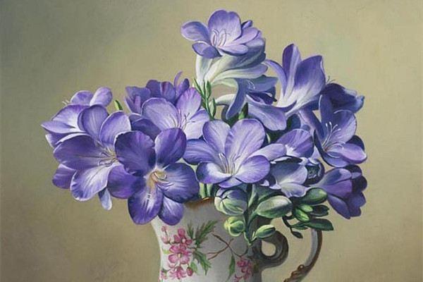 Appreciation of masterpieces of flower arrangement paintings, breathtakingly beautiful